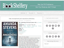 Tablet Screenshot of bookshelfery.com